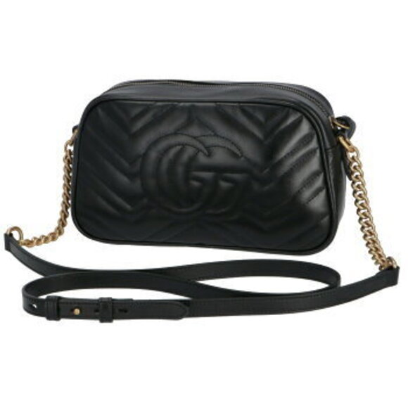 Gucci GG Marmont Shoulder Bag Black - Picture 3 of 7